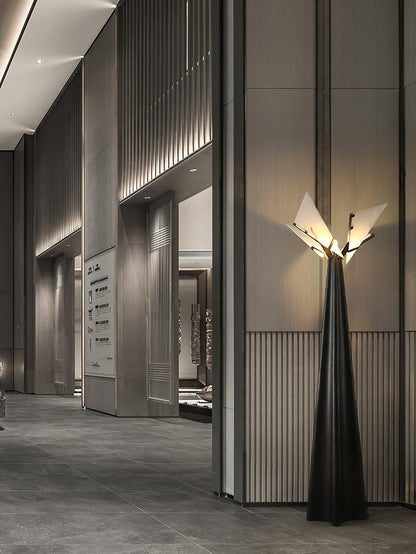 Religieuse Floor Lamp - Elegant LED Alabaster Design