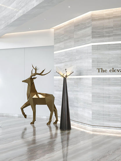 Religieuse Floor Lamp - Elegant LED Alabaster Design