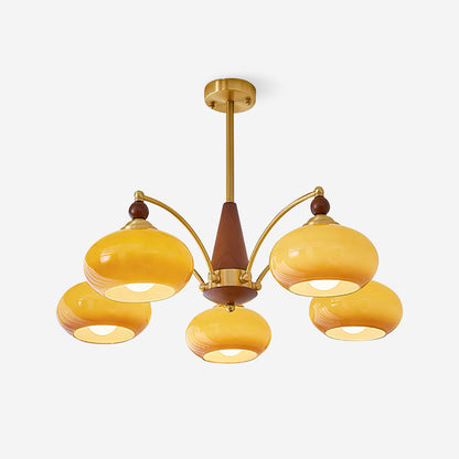 Retro Melodica Chandelier - Elegant LED Light Fixture