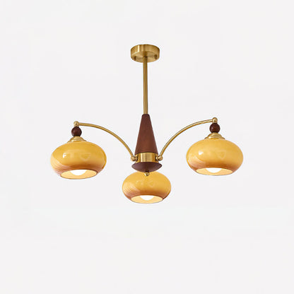 Retro Melodica Chandelier - Elegant LED Light Fixture