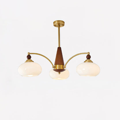 Retro Melodica Chandelier - Elegant LED Light Fixture