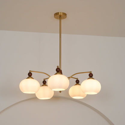 Retro Melodica Chandelier - Elegant LED Light Fixture