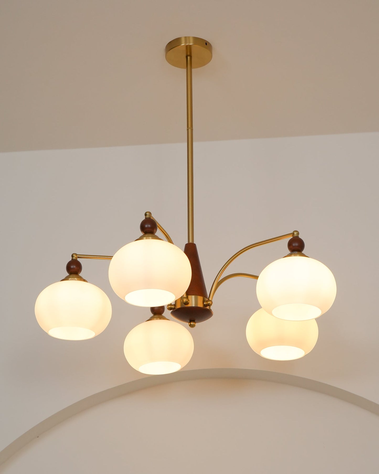 Retro Melodica Chandelier - Elegant LED Light Fixture