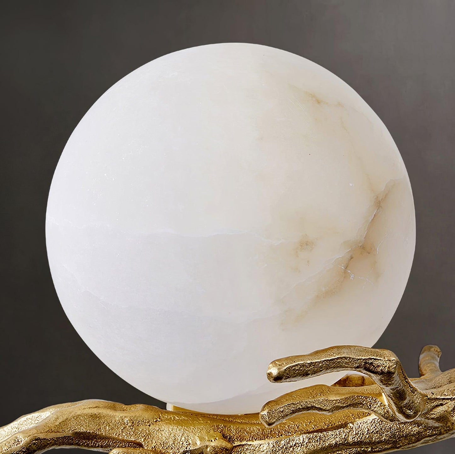 Retro Twigs Wall Lamp - Brass & Marble LED Sconce Set of 2