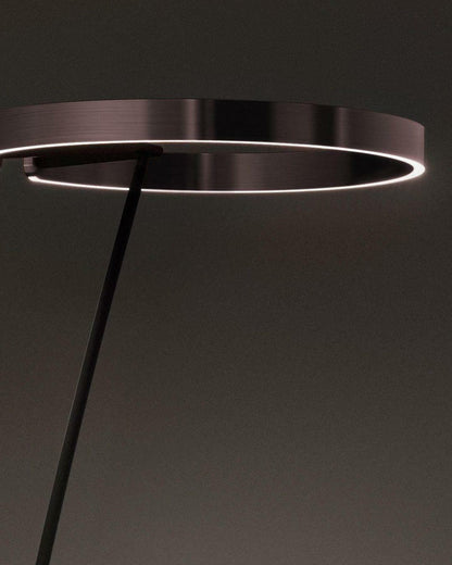 Ring Floor Light with LED, Adjustable Height, Indoor Use