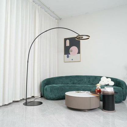Ring Floor Light with LED, Adjustable Height, Indoor Use