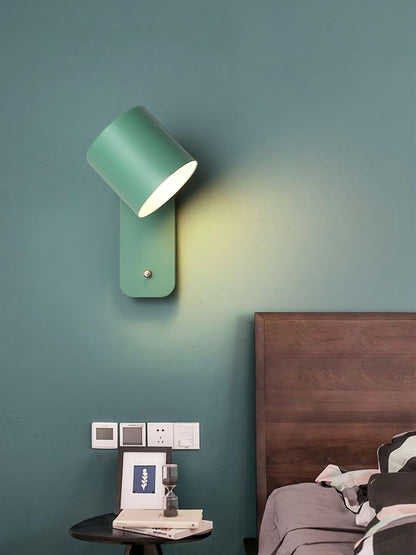 Rotatable Cylinder Wall Lamp LED Indoor Lighting Fixture