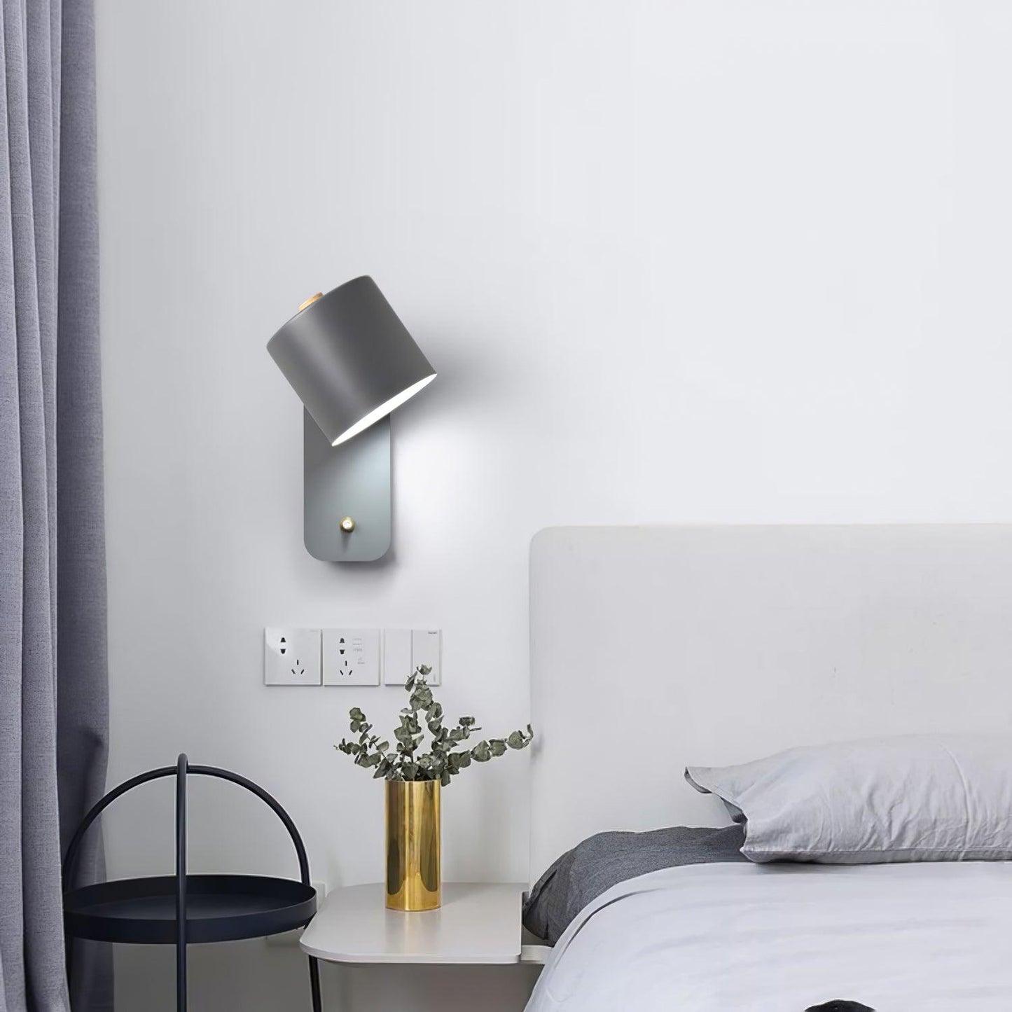 Rotatable Cylinder Wall Lamp LED Indoor Lighting Fixture