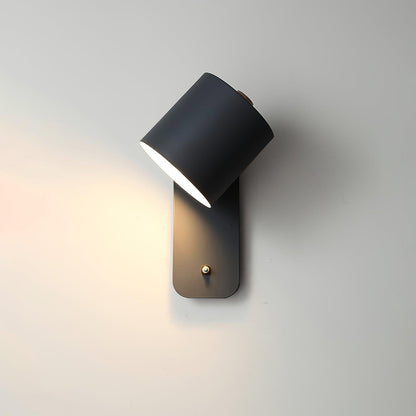 Rotatable Cylinder Wall Lamp LED Indoor Lighting Fixture