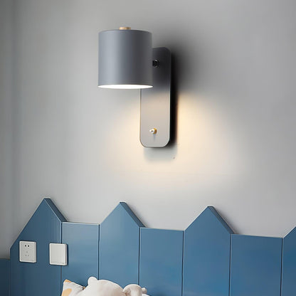 Rotatable Cylinder Wall Lamp LED Indoor Lighting Fixture