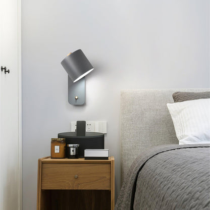 Rotatable Cylinder Wall Lamp LED Indoor Lighting Fixture