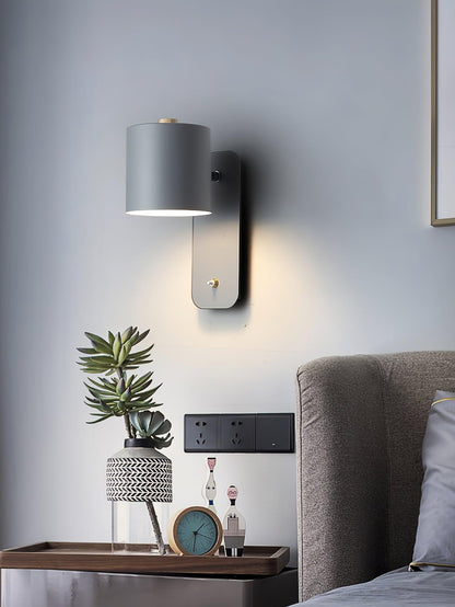 Rotatable Cylinder Wall Lamp LED Indoor Lighting Fixture
