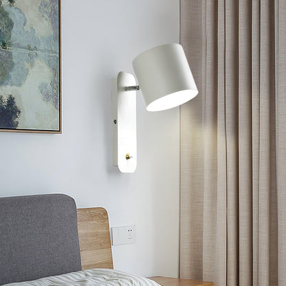 Rotatable Cylinder Wall Lamp LED Indoor Lighting Fixture