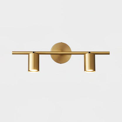 Rotatable Spotlight Wall Light - LED, Brass, 2-4 Heads
