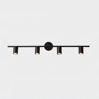 Rotatable Spotlight Wall Light - LED, Brass, 2-4 Heads