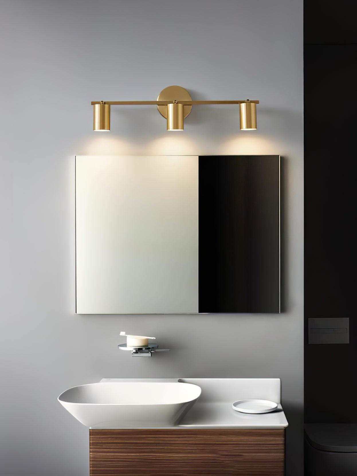 Rotatable Spotlight Wall Light - LED, Brass, 2-4 Heads