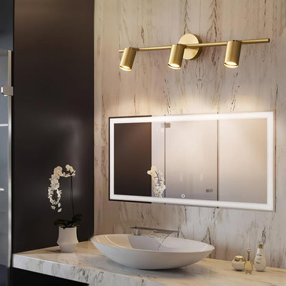 Rotatable Spotlight Wall Light - LED, Brass, 2-4 Heads