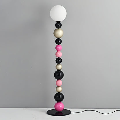 Round Balls Stacking Floor Lamp LED Indoor Lighting Modern