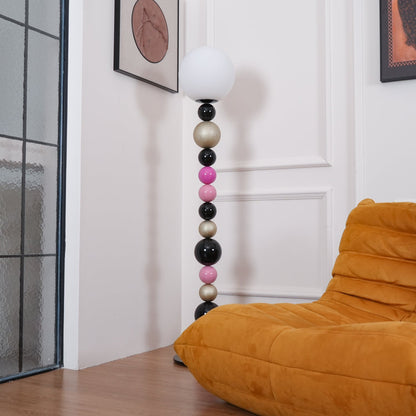 Round Balls Stacking Floor Lamp LED Indoor Lighting Modern