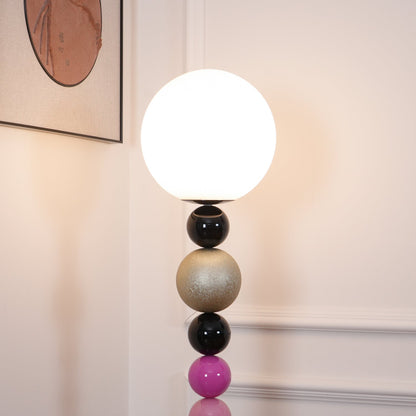 Round Balls Stacking Floor Lamp LED Indoor Lighting Modern