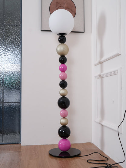 Round Balls Stacking Floor Lamp LED Indoor Lighting Modern