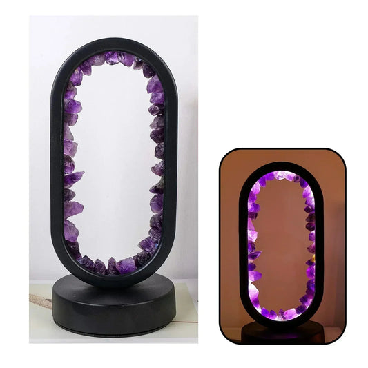 Natural Crystal Lamp – Relaxing Atmosphere Lighting