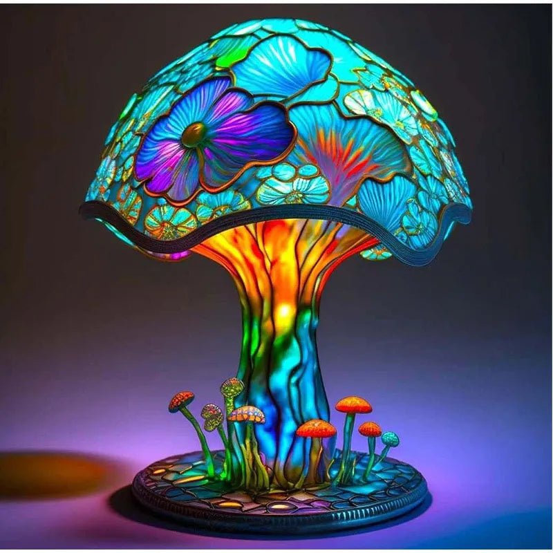 ShroomLight Colourful Table Lamp | Unique Mushroom Design