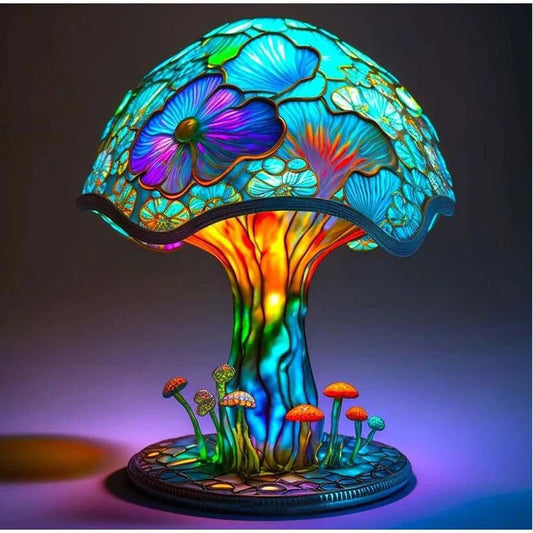 ShroomLight Colourful Table Lamp | Unique Mushroom Design