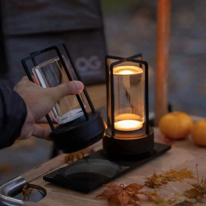 Éclat de Cristal Wireless Rechargeable Table Lamp Luxury Design