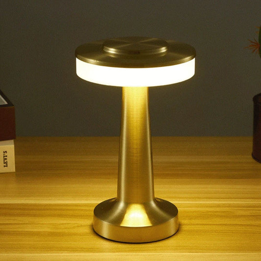 Floral Table Lamp with Elegant Ambient Lighting - LED Design