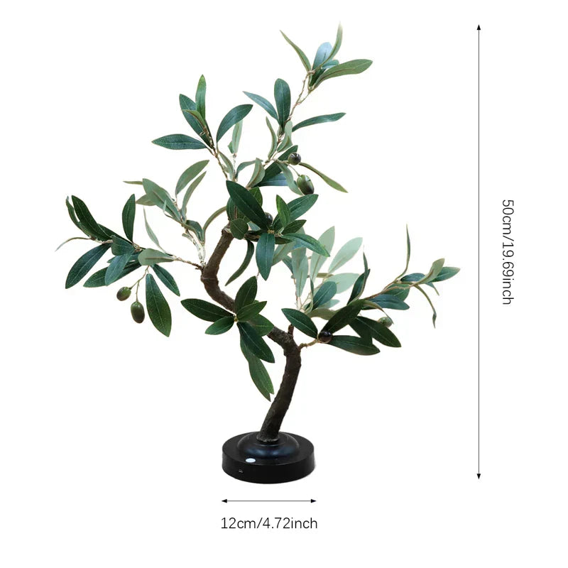 Frendorf Boom Table Lamp - Adjustable Tree Design, USB/Battery