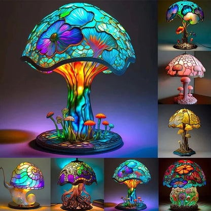 ShroomLight Colourful Table Lamp | Unique Mushroom Design