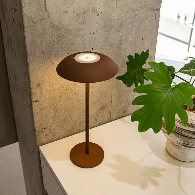 Touch Rechargeable Table Lamp for Office & Outdoor - Warm White Light