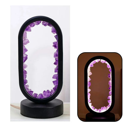 Natural Crystal Lamp – Relaxing Atmosphere Lighting
