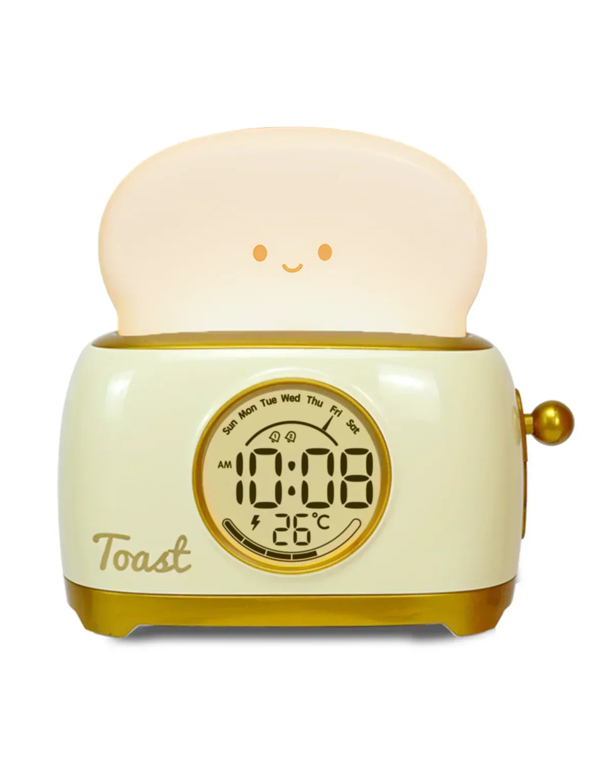 Frendorf Kids Sleep-Friendly Alarm Clock with Soothing Night Light