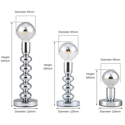 Nordic LED Vintage Desk Lamp - Korny, Dimmable Design