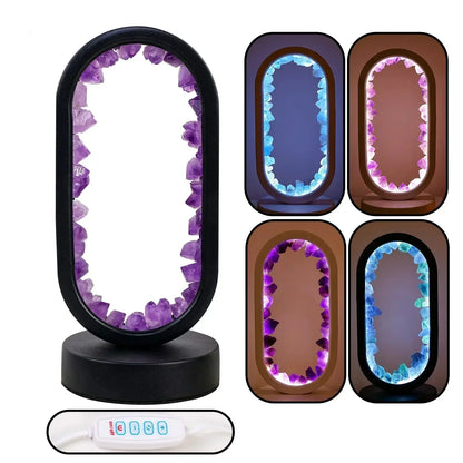 Natural Crystal Lamp – Relaxing Atmosphere Lighting