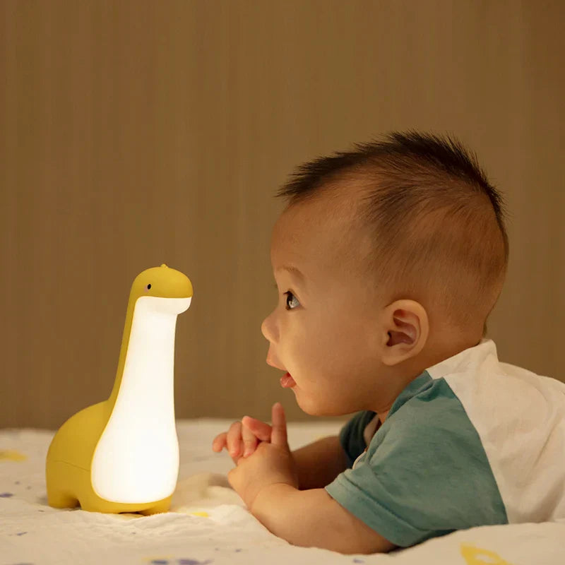 Cozy Autumn Lighting | Dinosaur Night Light - Kirby LED