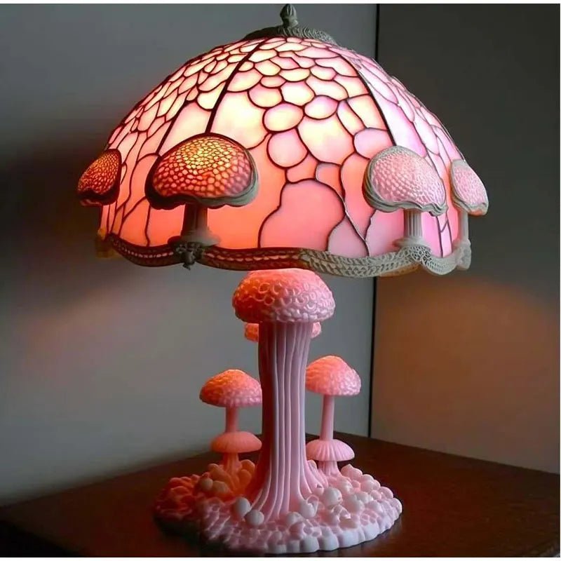 ShroomLight Colourful Table Lamp | Unique Mushroom Design