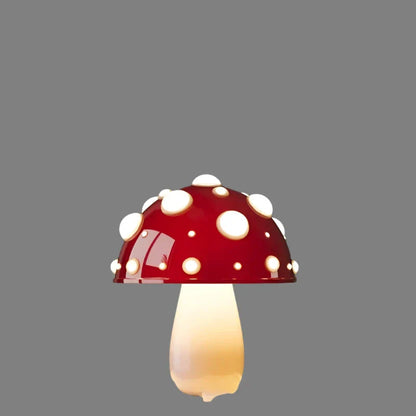 LED Mushroom Lamp Rechargeable USB for Bedroom Lighting