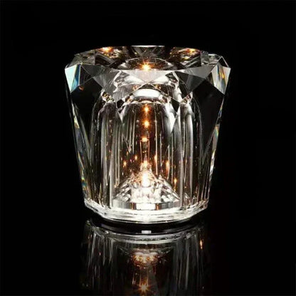 Elegant Crystal Table Lamp for Restaurant and Bar – Dimmable LED