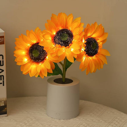 Frendorf Sunflower Lamp LED Flower Decorative Light