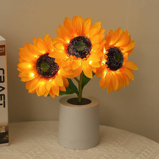 Frendorf Sunflower Lamp LED Flower Decorative Light