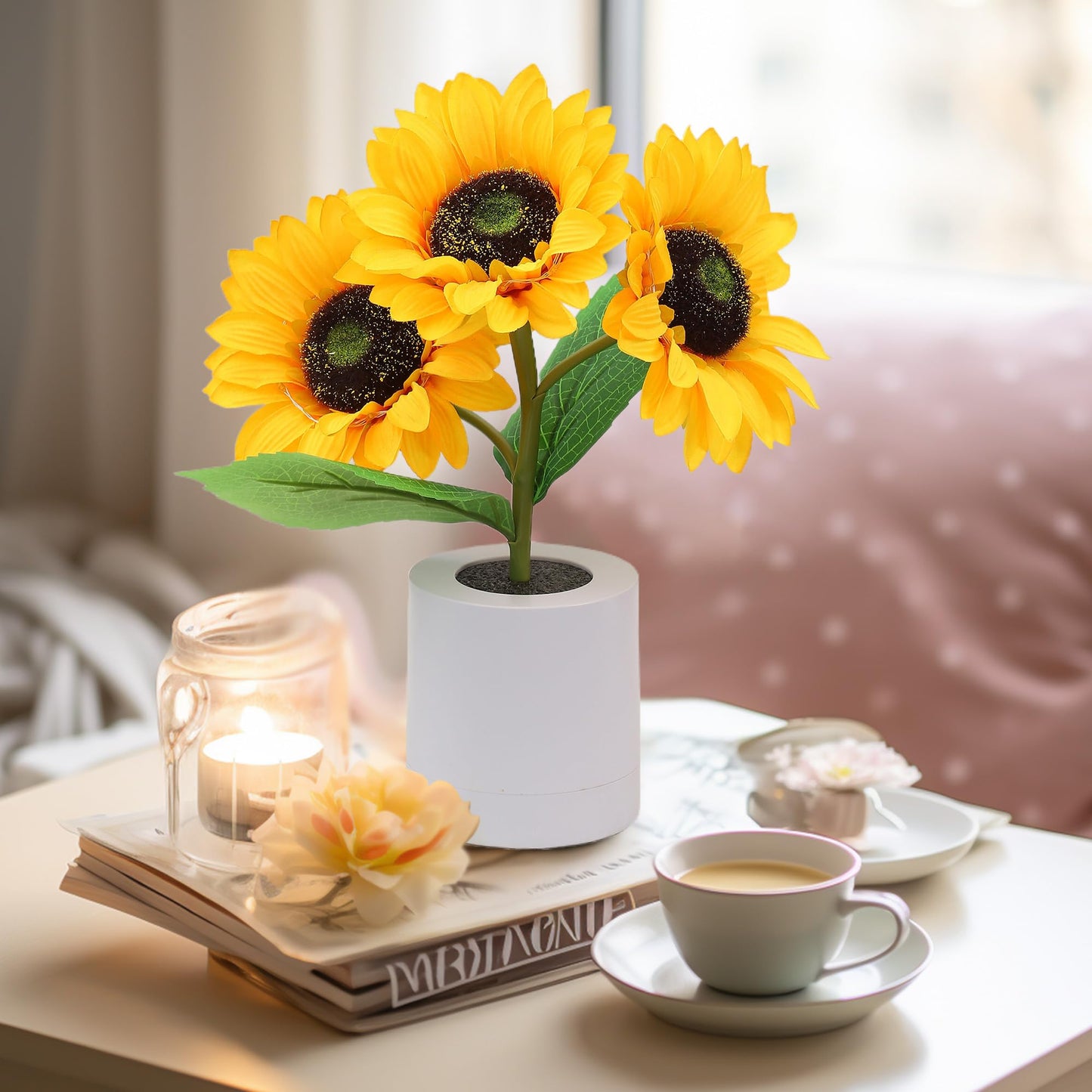 Frendorf Sunflower Lamp LED Flower Decorative Light