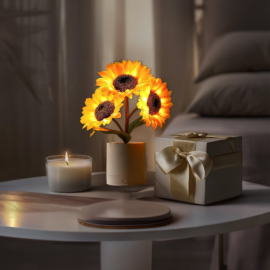 Frendorf Sunflower Lamp LED Flower Decorative Light