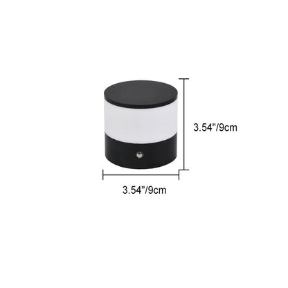 Kreative Säule Acrylic Touch LED Desk Lamp Night Light