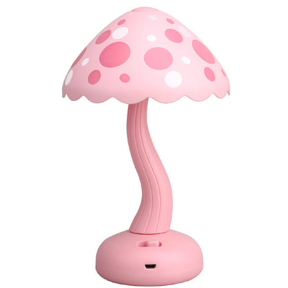 Creative Mushroom Kids USB Rechargeable LED Table Lamp