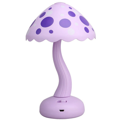 Creative Mushroom Kids USB Rechargeable LED Table Lamp