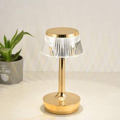 Kreative Kristall-Pilz LED Night Light Table Lamp