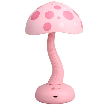 Creative Mushroom Kids USB Rechargeable LED Table Lamp